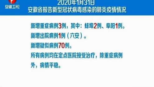 安徼疫情最新情况报告