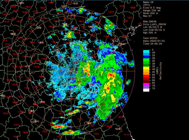 山东最新降雨量报告